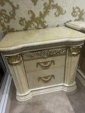 Gold bedside table for sale  LONDON