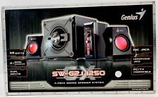 Sistema de altavoces multimedia para juegos Genius GX SW - G2.1 1250. segunda mano  Embacar hacia Argentina