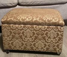 Gold jacquard storage for sale  BELPER