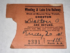 1901 wheeling erie for sale  Minneapolis
