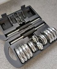 York chrome dumbbell for sale  BURNHAM-ON-SEA