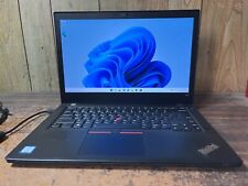 Lenovo Thinkpad T480 14" Win 11 PRO Laptop i5 8th Thunderbolt USB-C SSD, used for sale  Shipping to South Africa