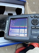 Lowrance Elite 5 Chart Plotter  With Transducer And Mount.   Used For 2 Months for sale  Shipping to South Africa