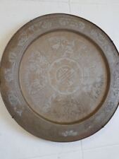 Large plate asia. d'occasion  Fayence