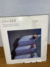 Lotus 123 Software Package Ver 2.01 with 5.25" Diskettes and Manuals VGC  for sale  Shipping to South Africa