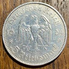 Piece reichsmark 1934 d'occasion  Senlis