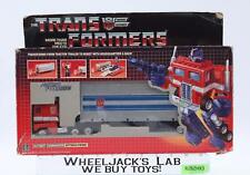 Figura Optimus Prime 1984 vintage G1 Transformers 1984 100% completa con caja e inserto segunda mano  Embacar hacia Argentina