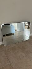 Mirror rectangular brushed for sale  Vero Beach
