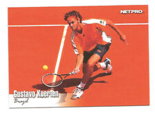 Cartão de tênis individual Gustavo Kuerten - Netpro 2003 #6 comprar usado  Enviando para Brazil