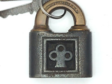 Antigo cadeado Yale CLOVER chave de pressão com 2 chaves org comprar usado  Enviando para Brazil