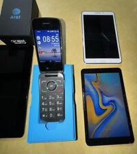 4 Device Lot 3 Tablets 1 Alcatel SMARTFLIP Phone Att Locked Samsung Asus AS IS for sale  Shipping to South Africa