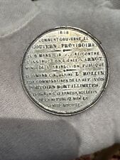 Médaille étain 1848 d'occasion  Domont
