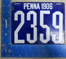 license plate pa for sale  Castleton