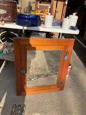 Vintage wooden mirrored for sale  Omaha