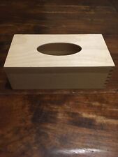 Wooden rectangular tissue for sale  EASTLEIGH