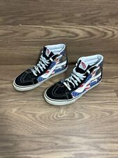 Bandeira americana Vans Sk8 Hi com águia masculina 10 Patriotic comprar usado  Enviando para Brazil