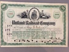 Rutland railroad company for sale  Palatka