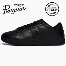 Sapatilhas inteligentes masculinas designer casual Penguin Original MEMORY FOAM "Triple Black" comprar usado  Enviando para Brazil