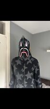 Bapesta shark hoodie for sale  MANCHESTER