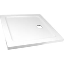 Resinlite Low Profile Polymer Resin Square Shower Tray 800 x 800mm - White for sale  Shipping to South Africa
