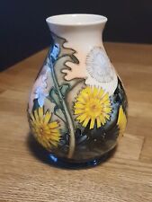 Moorcroft dandelion vase for sale  ILFORD