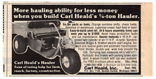 Carl heald hauler for sale  Middletown
