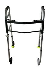 Folding Walker With Wheels, Tennis Balls And Arm Support for sale  Shipping to South Africa