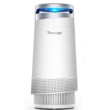Toyuugo HE0822 True HEPA Cleaner w/Active Carbon Air Purifier. New Filter incl. for sale  Shipping to South Africa