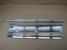 🥇73-85 MERCEDES R107 SET OF 4 DOOR STEP CHROME TRIM MOLDING COVER OEM for sale  Shipping to South Africa