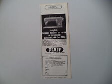 Advertising pubblicità 1966 usato  Salerno