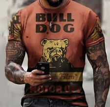Camiseta Bull Dog Motor Oil Vintage Bulldog Camiseta Retro Gasolina Camiseta TAMAÑO REGULAR segunda mano  Embacar hacia Argentina