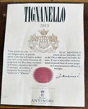 Antinori tignanello wine d'occasion  Expédié en Belgium
