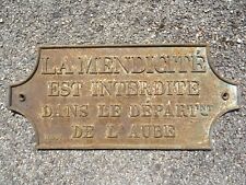 Ancienne plaque cocher d'occasion  Reims