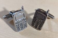 Mobile phone cufflinks. for sale  PONTYPRIDD