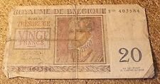 Billet francs belge d'occasion  Pont-de-Roide