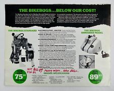 Vintage 1982 AQUABUG BIKEBUG Bicicleta Motor Literatura Folheto Catálogo, usado comprar usado  Enviando para Brazil
