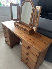 solid beautiful pine table for sale  BEDFORD