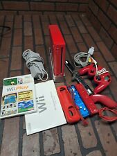 Used, Nintendo Wii 25th Anniversary Limited Edition Red Console RVL-001 Bundle Tested for sale  Shipping to South Africa