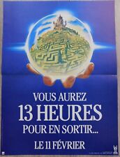 Labyrinthe affiche originale d'occasion  Montpellier-