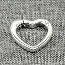 925 Sterling Silver Love Heart Lobster Clasp for Bracelet Necklace for sale  Shipping to South Africa