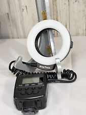 Used, NEEWER 48Macro LED Ring Flash Bundle with LCD Display Power Control Adapter Ring for sale  Shipping to South Africa