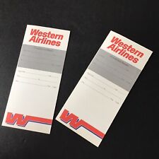 Western airlines ticket for sale  Conyers