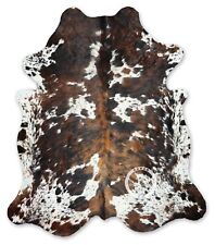 Tricolor cowhide rug for sale  Shipping to Ireland