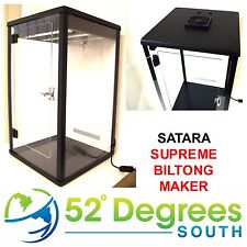 Satara SUPREME Biltong Maker Box Beef Jerky Dehydrator Spice FREE Spice for sale  Shipping to South Africa