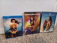 Lote de DVD Aquaman DVD Mulher Maravilha Blu-ray/Mulher Maravilha 1984 DCEU comprar usado  Enviando para Brazil