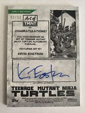 Topps Art of TMNT 2019 Teenage Mutant Ninja Turtles automático Kevin Eastman 6/99 #28, usado segunda mano  Embacar hacia Argentina