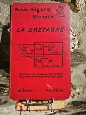 Guide michelin bretagne d'occasion  Le Mesnil-Saint-Denis