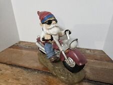 Garden biker gnome for sale  Shipping to Ireland