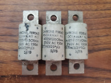 (3 PIEZAS) Fusibles de carbono Ferraz A025FG15OBAA ^ CONTINUIDAD PROBADA^ (TA9SG) segunda mano  Embacar hacia Argentina