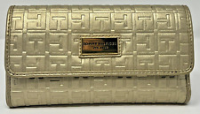 Carteira Tommy Hilfiger unissex dourada est. Compartimentos para porta-fotos com cartão de dinheiro 1985 comprar usado  Enviando para Brazil